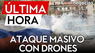 ÚLTIMA HORA | Rusia lanza un ataque masivo con 141 drones: Ucrania derriba 93