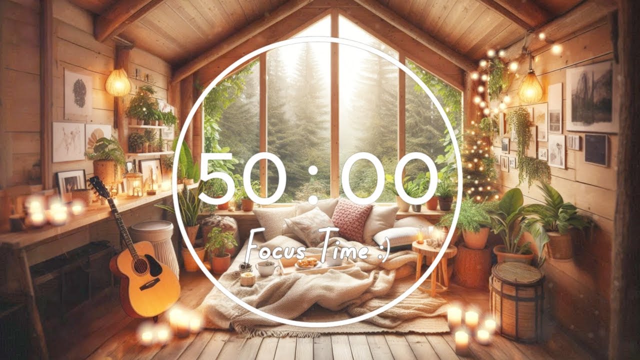 50 10 Lofi With Pomodoro Timer рџ Peaceful Forest рџњіlofi Hip Hop Music