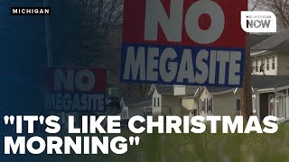 Community divided over future of Michigan megasite as company pulls out