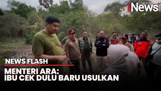 Detik-Detik Menteri Ara Semprot Pj Bupati Flores Timur gegara Tak Tahu Lokasi Relokasi Pengungsi