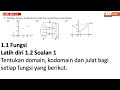 Latih diri 1.2 Soalan 1 | 1.1 Fungsi | Bab 1 Fungsi Matematik Tambahan Tingkatan 4 | Add Maths F4