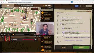 mountain mercenaries in javascript in code combat