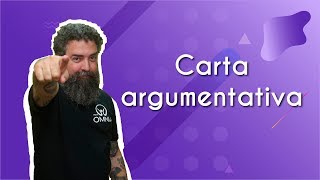 Carta argumentativa - Brasil Escola