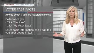 Voter Fast Facts: Are you registered to vote?