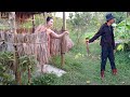 Catching eels in the swamp nourishing the mother dog - Harvesting vegetables to sell , Gardening