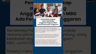 Istana Ungkap Pemerintah akan Hitung Ulang Anggaran MBG Termasuk Intensif SPPG Rp 6 Jt per hari