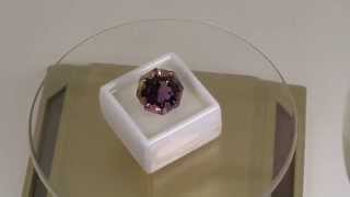 Custom Cut Ametrine - round octagon - 14.5mm