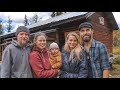 This Family has been Living in a Cabin in the Forests of Sweden for 9 years