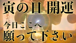 【※今見たら必ず大大大開運!!】今年最初の寅の日です!1月9日までに絶対見てください 強力に幸運を引き寄せる奇跡のソルフェジオ周波数 アファメーション 良縁金運仕事家庭円満健康運アップ 即効性