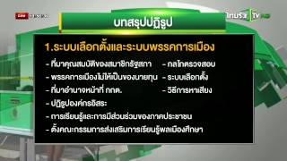 สปช.สรุปประเด็นปฏิรูปให้นายกฯ | 13-08-58 | นิวส์โชว์ | ThairathTV