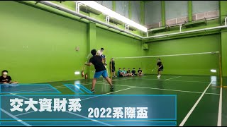 2022交通大學羽球系際盃-季軍vlog | 交大資財