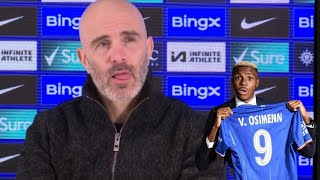 😱 LAST MINUTE SHOCKER!!!✅ Victor Osimhen SIGNS✍️ Enzo MARESCA | Full Reaction🤣