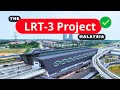 MELIHAT PROGRESNYA DI AREA STESEN KERETA API LRT3 YANG ADA DI MALAYSIA