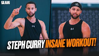 Steph Curry Catches FIRE in PRIVATE Workout at Curry Camp‼️🔥