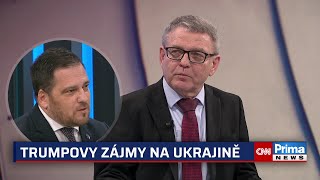 Zaorálek: Situace je pro Ukrajinu zoufalá. Trump musí Rusku něco nabídnout, řekl Zdechovský