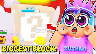 I Broke The BIGGEST BLOCK In Roblox Lucky Block Legends 2...