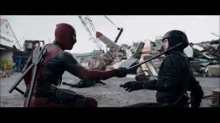 Deadpool 2016 Scrapyard Fight Scene