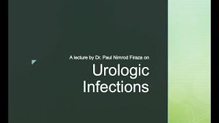 Urologic Infections