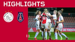Vijf goals voor de Ajax Vrouwen ⚽⚽⚽⚽⚽ | Highlights Ajax Vrouwen - VV Alkmaar