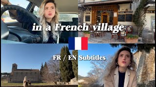 A Day in One of France's Most Beautiful Villages 🇫🇷 | Vlog in French (FR/EN Subtitles)