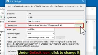 How to change a file's default Icon on Windows 10 - Tutorial