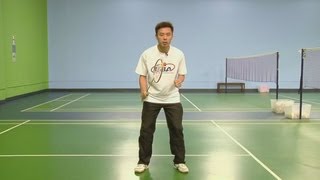 The Basic Stance in Badminton : Badminton