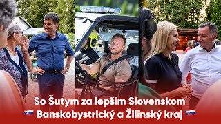 So Šutym za lepším Slovenskom - Banskobystrický a Žilinský kraj 🇸🇰