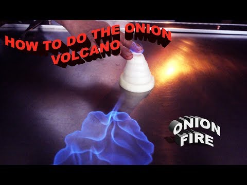 HOW TO MAKE ONION VOLCANO, TEPPANYAKI TRICKS REVEALED AND TUTORIALS HOW TO MAKE ONION VOLCANO, TEPPANYAKI TRICKS REVEALED AND TUTORIALS