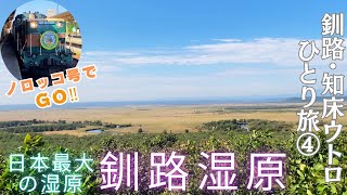 【北海道】釧路・知床ウトロ2泊3日ひとり旅④✈️ノロッコ号列車で釧路湿原を大満喫