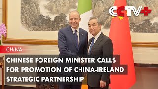 Chinese Foreign Minister Calls for Promotion of China-Ireland Strategic Partnership