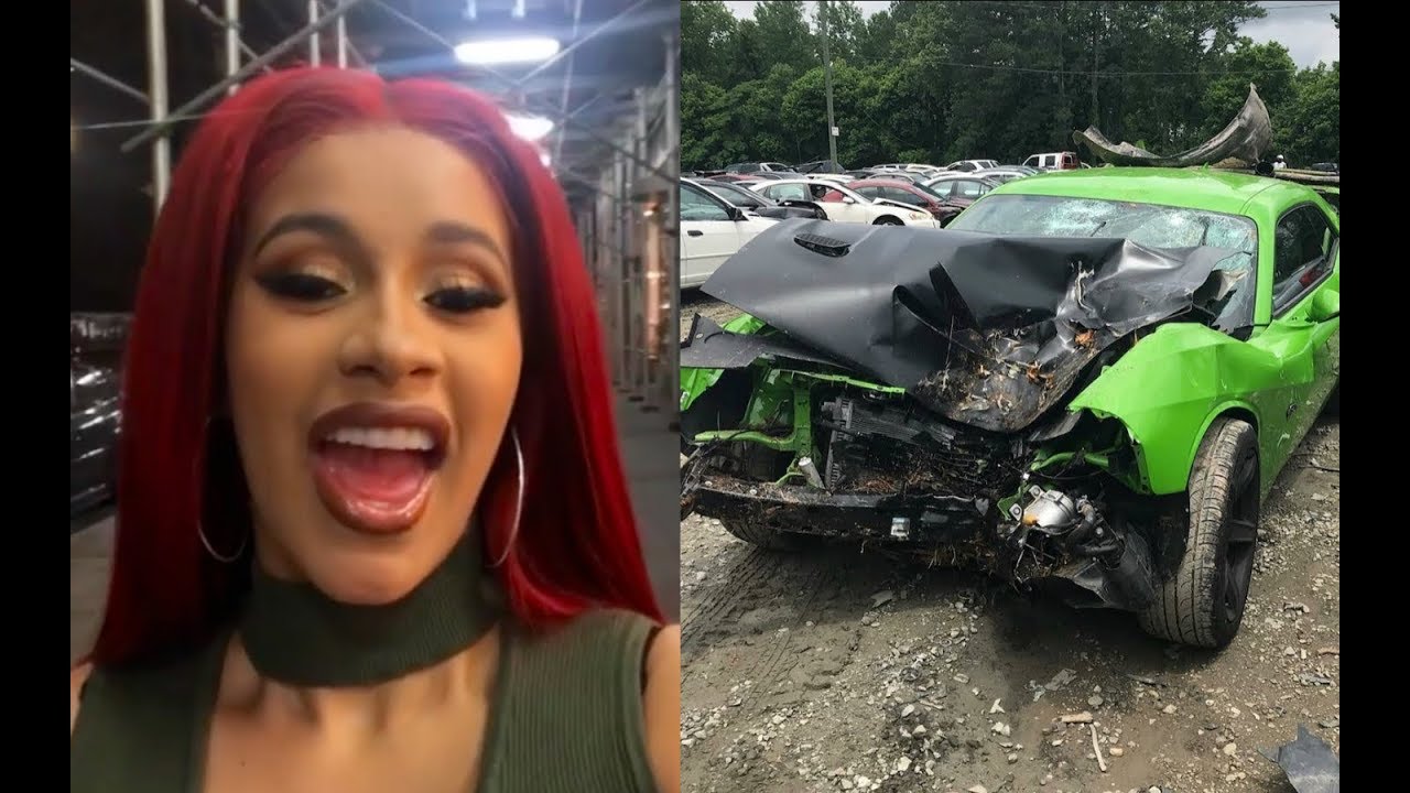 Cardi B Quickly DELETES Tweet About The CAUSE Of Offset's Car Crash ...