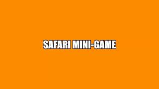 Java | Object-oriented programming | Safari Mini-Game | play through