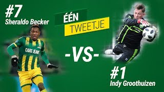 Eén-Tweetje met Sheraldo Becker en Indy Groothuizen!