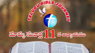 #మార్కుసువార్త11వఅధ్యయము#Mark11thchapter#Telugubiblejourney#teluguaudiobible#TPW#daliybiblevideos