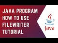 How to append the content of a File using FileWriter | Core Java | Tutorial | Java for Beginners