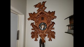 E  Schmeckenbecher Cuckoo Clock Repair and Wax