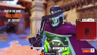 POTG! GALE CASSIDY OVERWATCH 2 SEASON 5 GAMEPLAY TOP 500