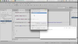 25 Java advanced StringTokenizer