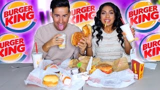 Trying Burger King Fast Food Taste Test!