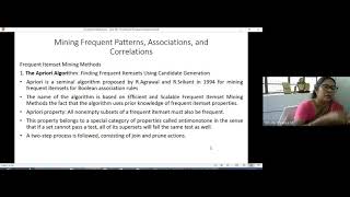 Implementation of Apriori Algorithm using Python