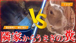 もはや訴訟レベル!?「隣との壁の穴からコロコロ糞が落ちてくる??」その正体はまさかのうさぎだった！？今回も横尾が奮闘！そして流行りの終活ビジネスをぶった斬る！【メモリーズの遺品整理】