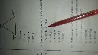 creative art grade five (questions and answers)
