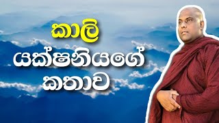 කාලි යක්ෂනියගේ කතාව | The story of kali yakshaniya | galigamuwe gnanadeepa thero |dharma pradeepaya