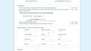 PBC Property Appraiser's Office - E-Address Change for Tangible Personal Property Accounts