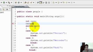 Java Programming Tutorial 12 (Switch Statement)...Halil İbrahim CANATAN HD