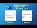 3 Cara Menghapus Section Break di Microsoft Word