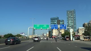 Driving: Lebanon Road Trip: From Beirut To Kfardebian, Lebanon (2022-01-09)