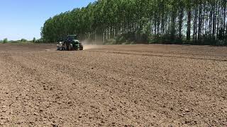 John Deere 6105M + Sfoggia Sigma 5 - Corn sowing / Kukorica vetés 2018