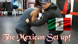 How to do The Mexican Set Up to the body! [ Professional Boxing Secrets ]