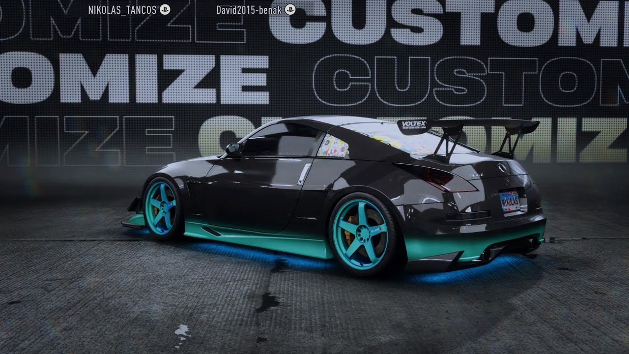 NFS Unbound Nissan 350Z Build S+ Customization Gameplay - YouTube